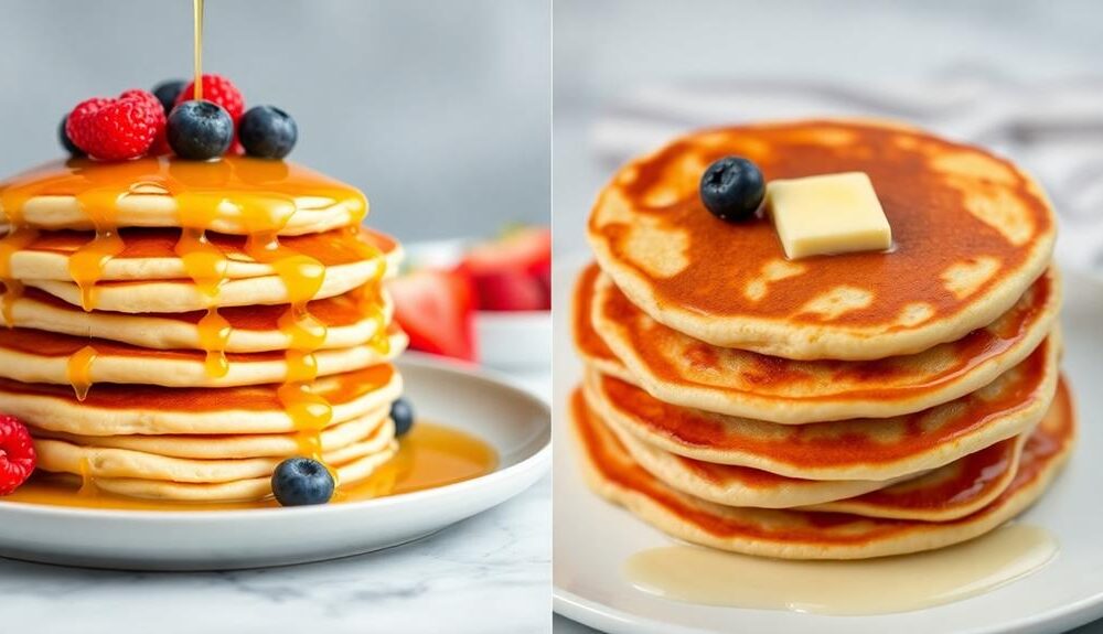 buttermilk vs regular pancakes