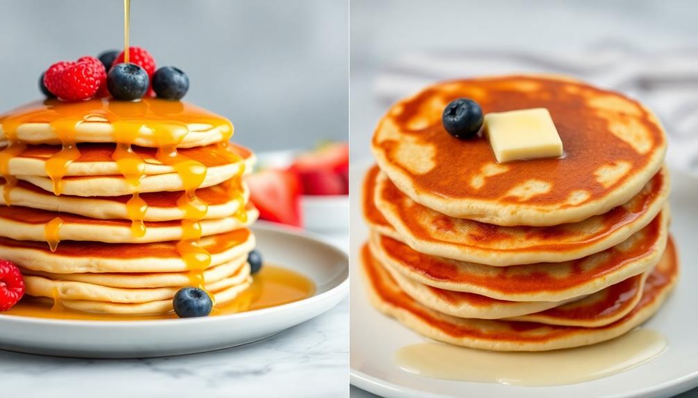 buttermilk vs regular pancakes