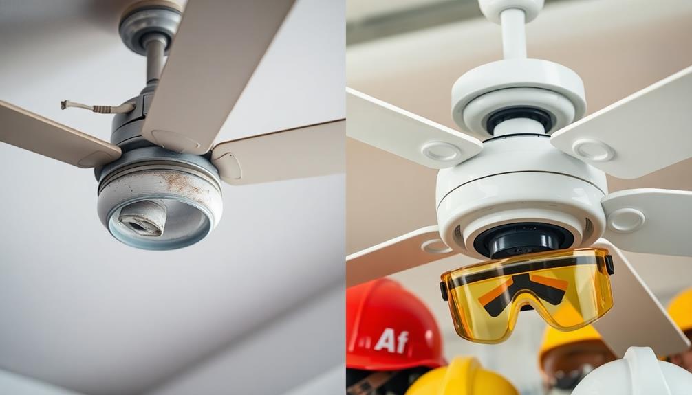 ceiling fan safety solutions