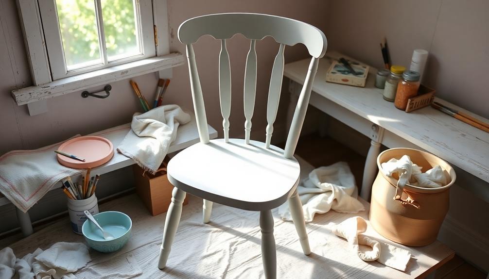 chalk paint furniture tutorial