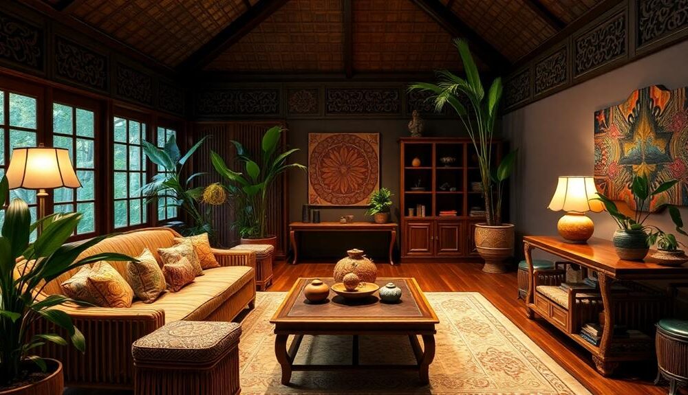 charming indonesian home decor