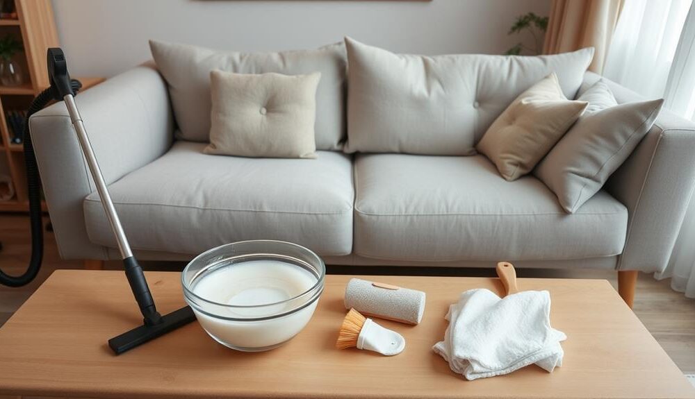 cleaning sofa cushions guide