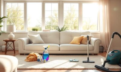 cleaning white sofa guide