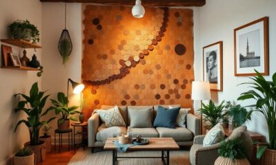 cork wall decor transformation