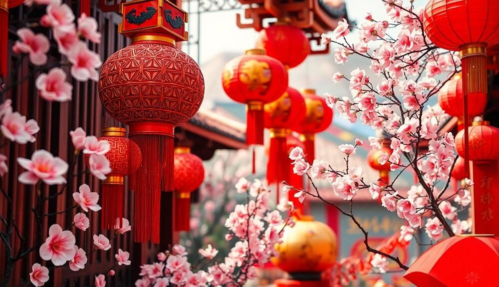 creating vibrant lunar new year decorations