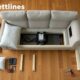 disassemble reclining sofa safely