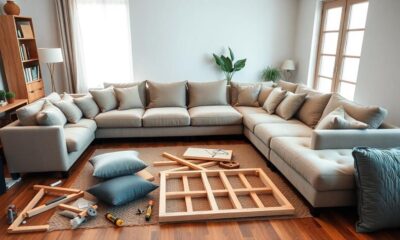 disassemble your sofa safely