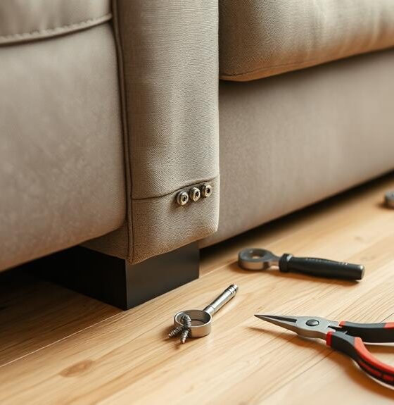 disconnecting sectional sofa pieces