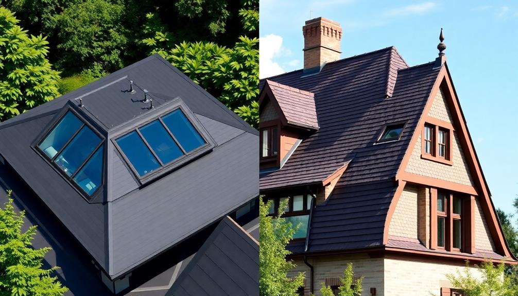 diverse architectural roof designs