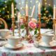 elegant tea party decor