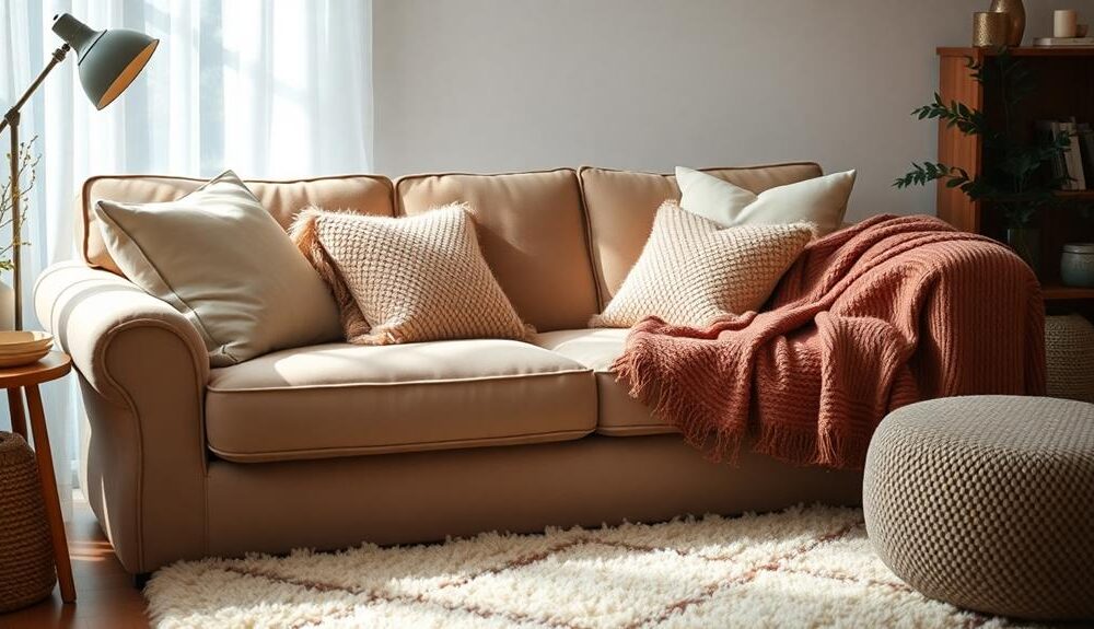 enhance sofa comfort tips