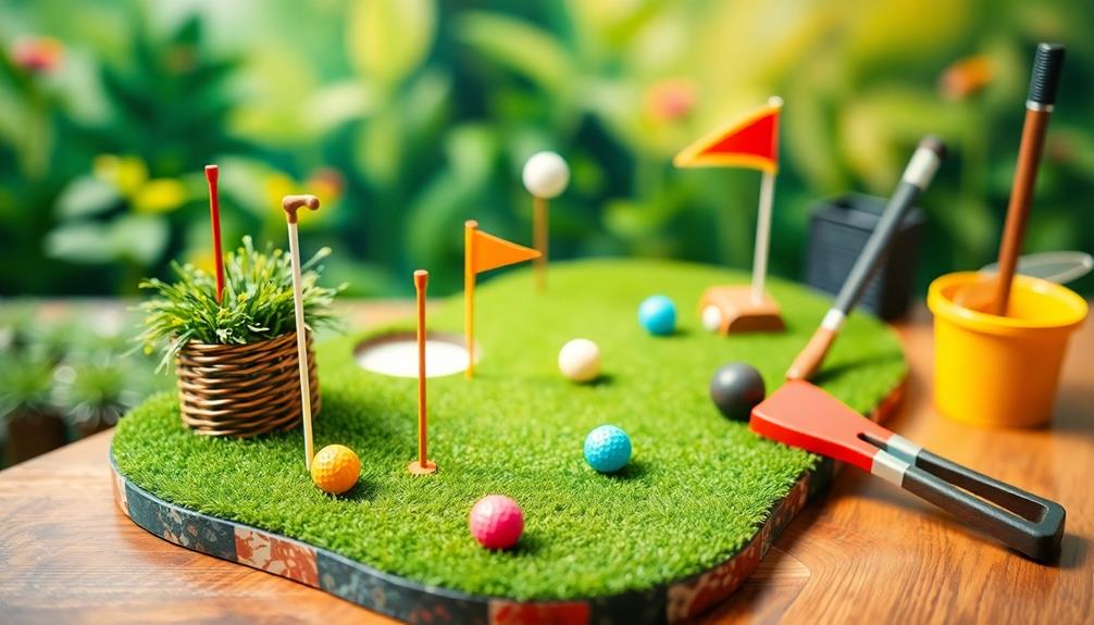 enhancing miniature golf experience