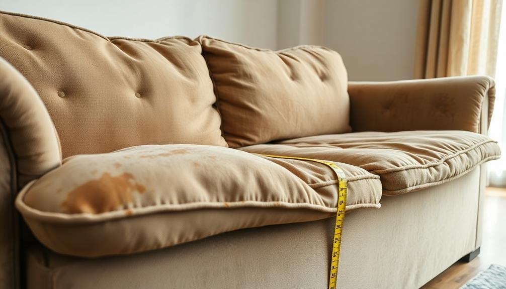 evaluate sofa s overall state