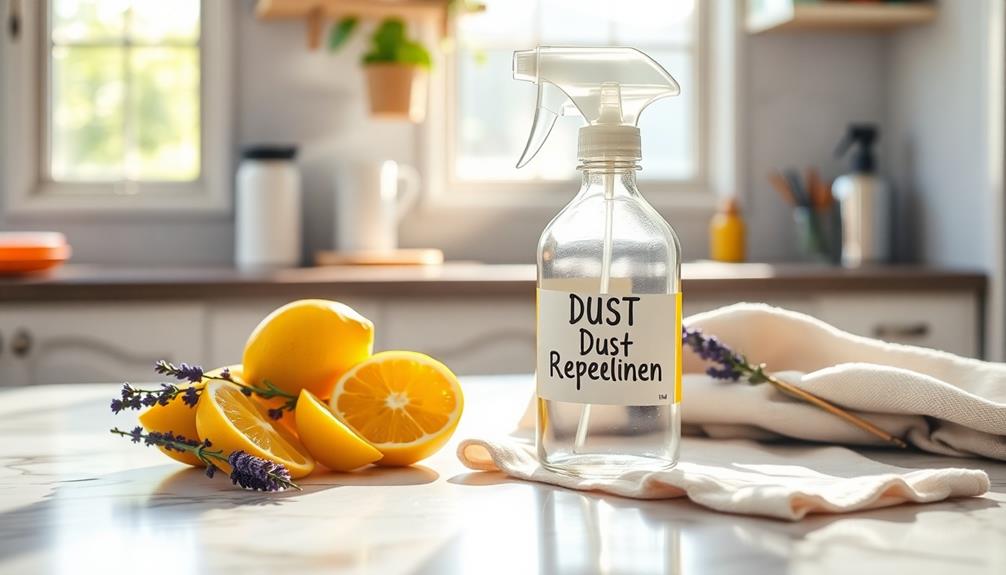 homemade dust repellent solution