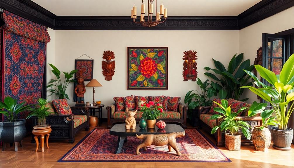 indonesian art home decor