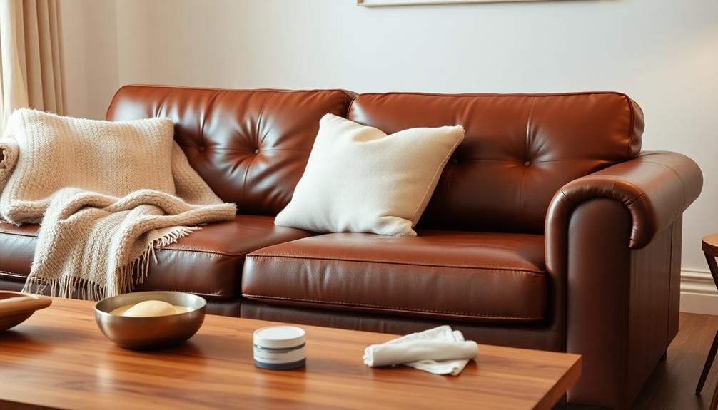 leather sofa care tips