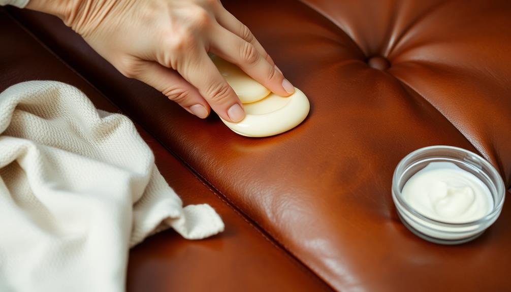 leather sofa conditioning tips