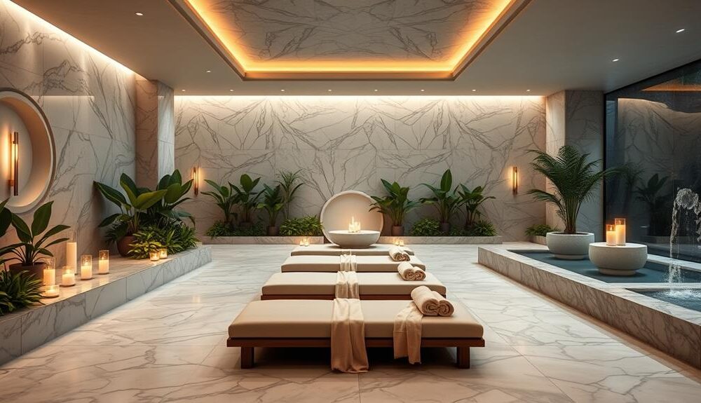 luxe spa design trends