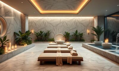 luxe spa design trends