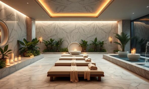 luxe spa design trends