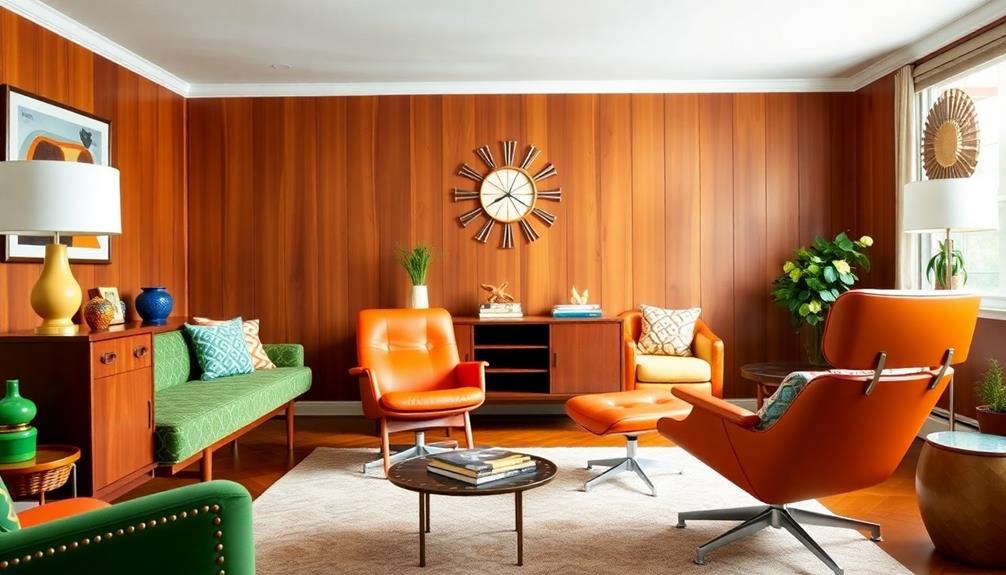 mid century modern fusion