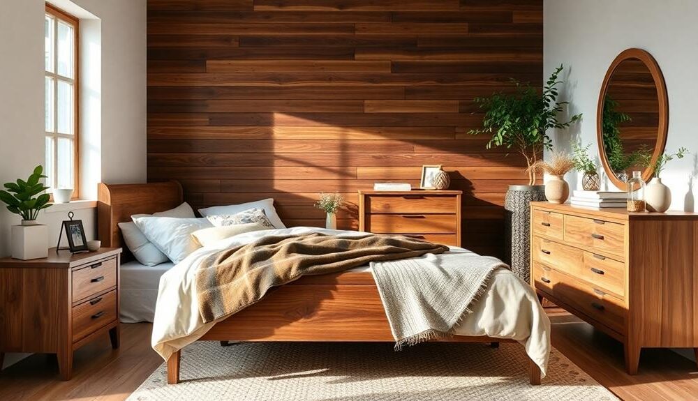 mixing wood furniture styles