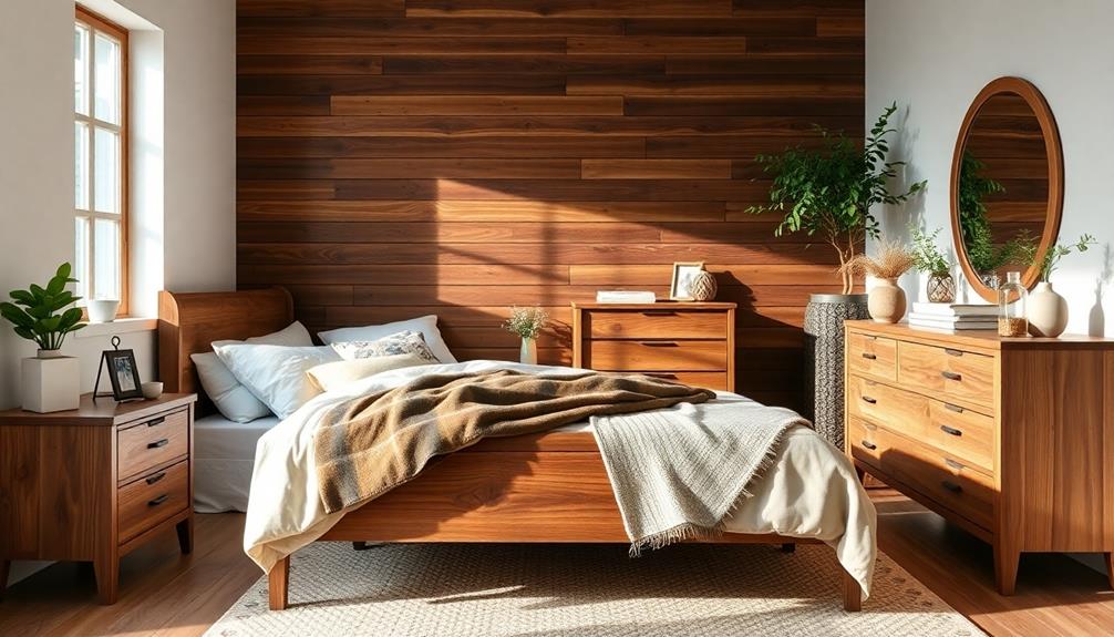 mixing wood furniture styles