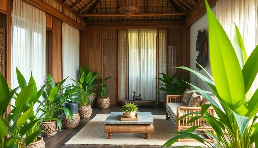 nature inspired balinese interiors