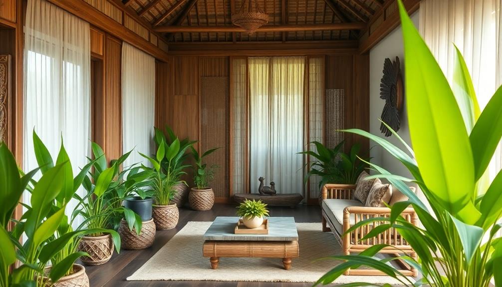 nature inspired balinese interiors