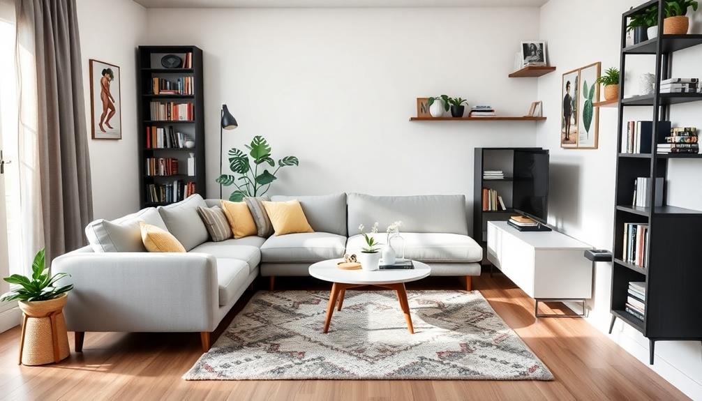 optimize small living room layout