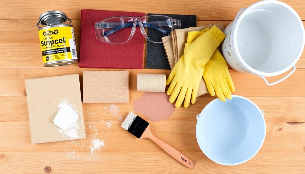 paint stripping materials list