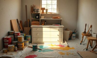 painting particle board furniture