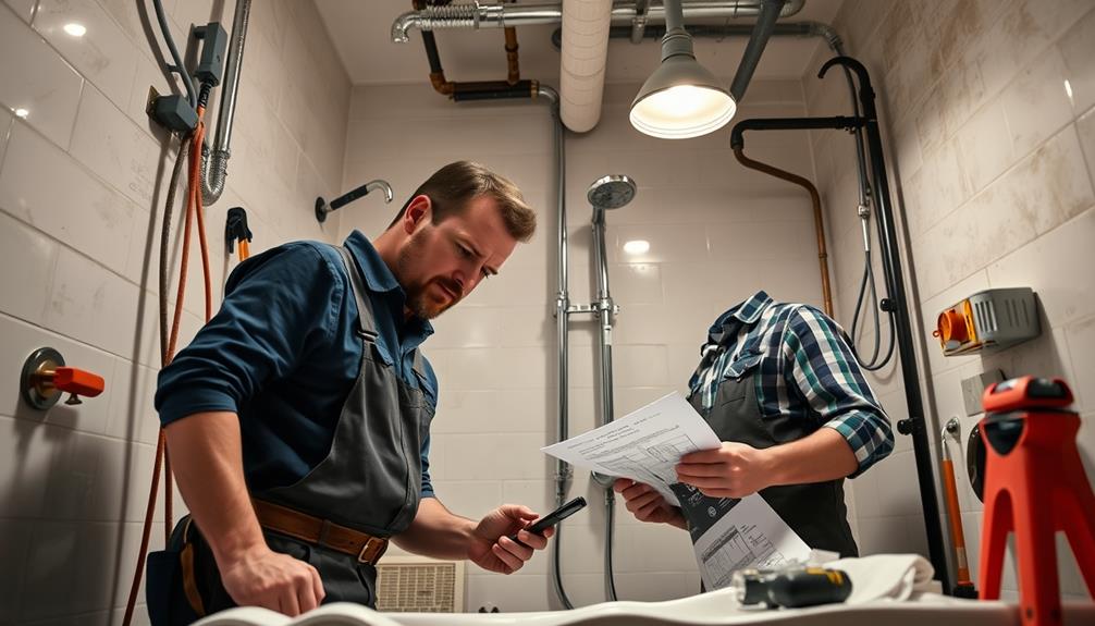 plumbing and electrical services