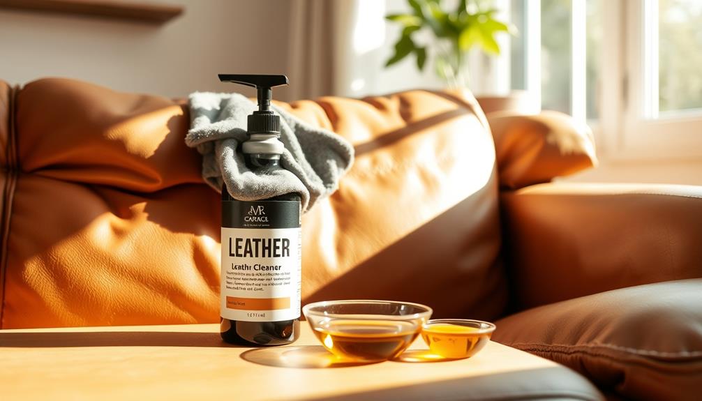 proper leather furniture care