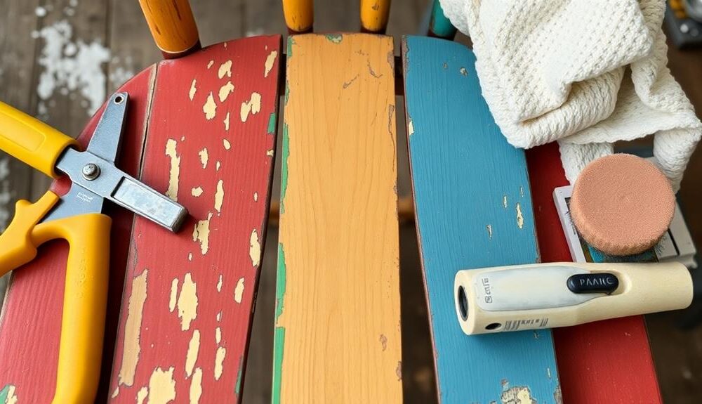 remove paint wood furniture