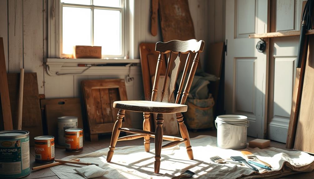 repainting wood furniture guide