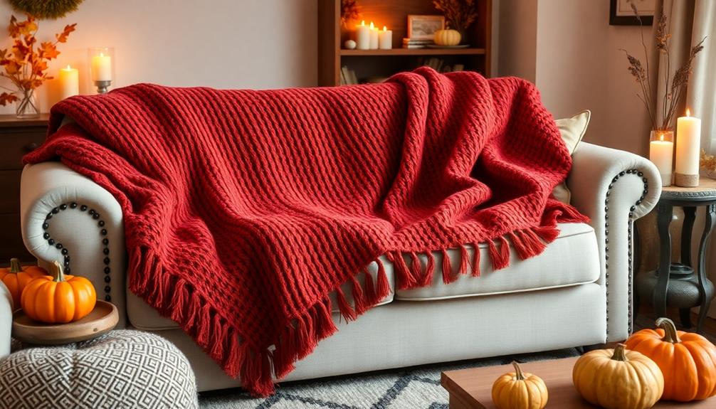 seasonal throw blanket updates