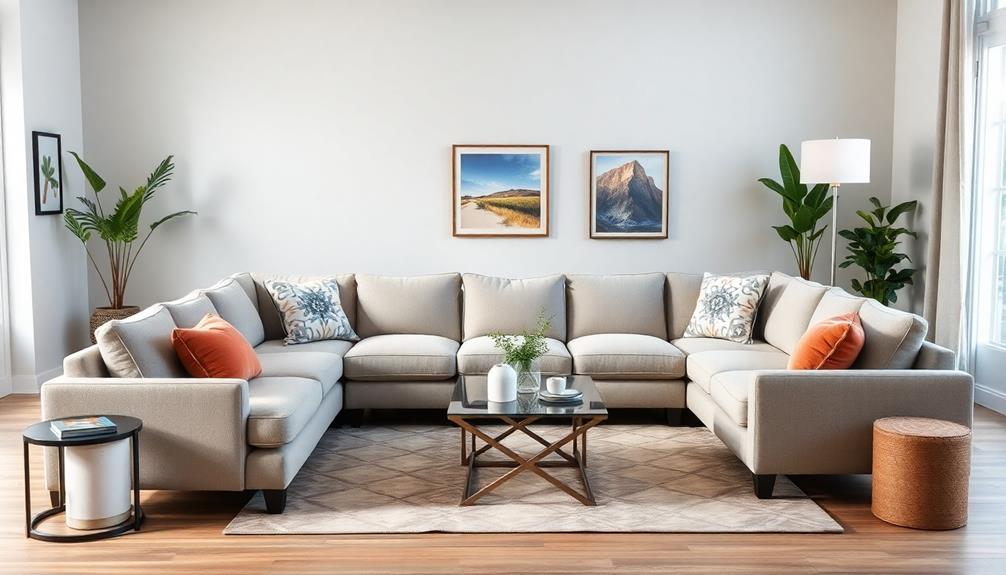 sectional sofa arrangement tips