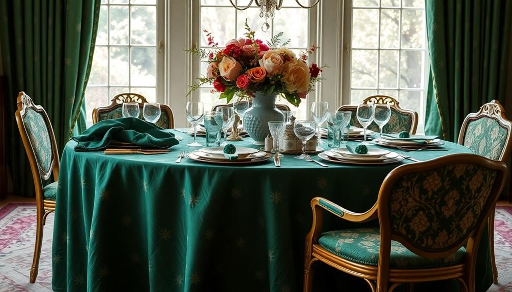 selecting elegant table fabrics