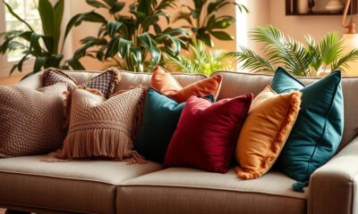 selecting sofa throw pillows