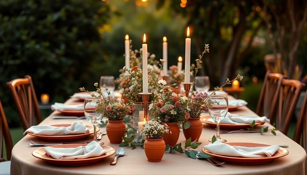 setting up table arrangements