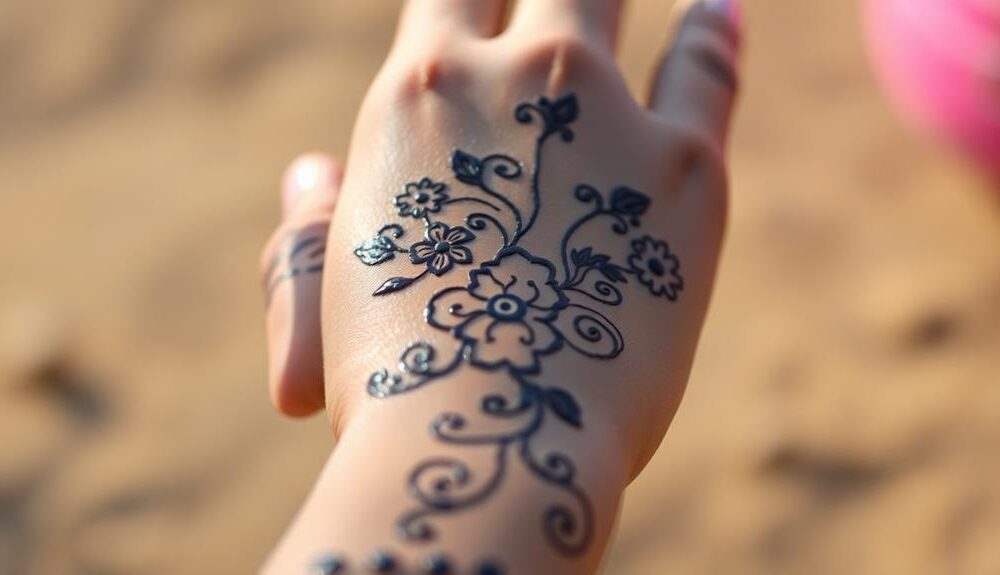 simple mehndi design inspiration