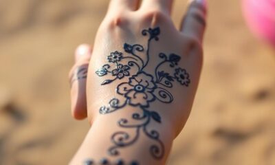 simple mehndi design inspiration