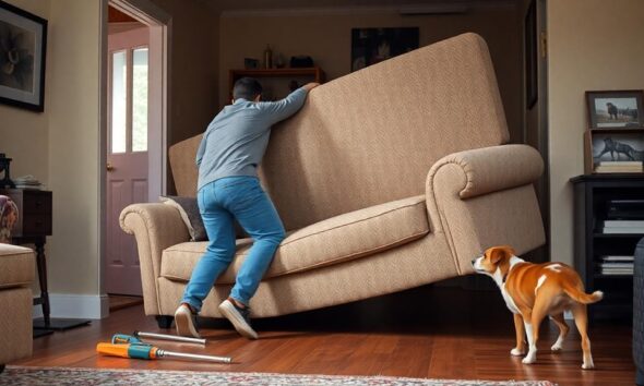 sofa door maneuvering tips