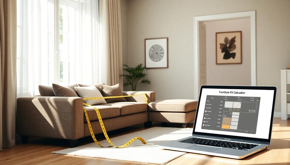 sofa fit measurement tool