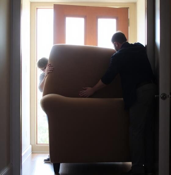 sofa moving door techniques