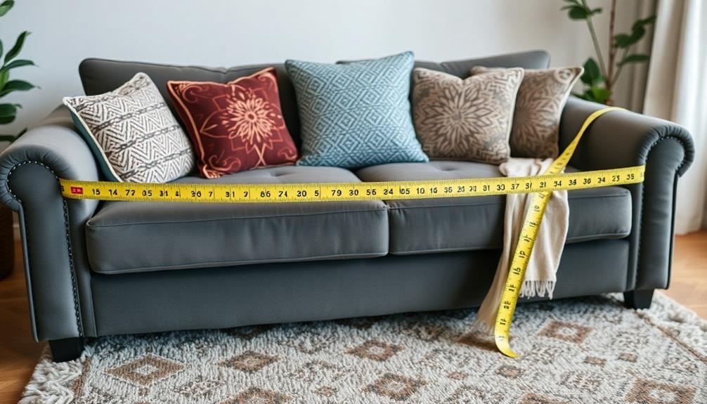 sofa size measurement recommendations