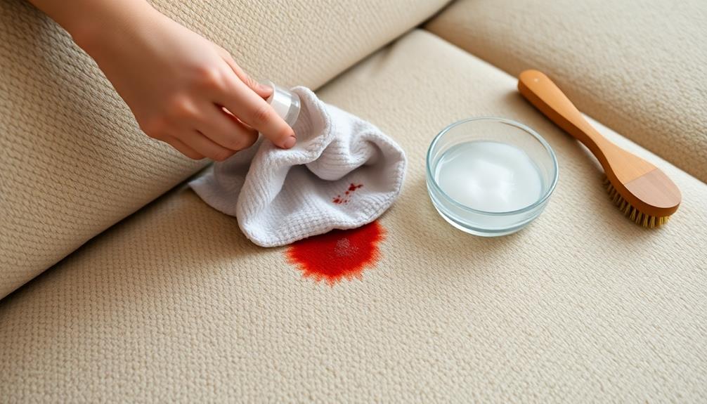 sofa stain removal tips