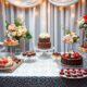 stylish dessert table transformation