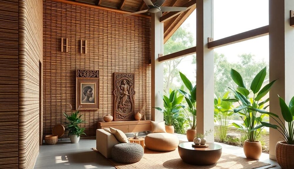 textured balinese interior elegance